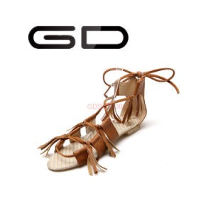 Gdshoe Comfortable Flat Sandals Chinese Style Sandals Fashion Flat Summer Sandals 2016 for Women