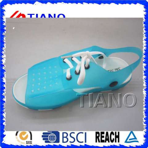 New Style Soft PVC Side Women Sandals (TNK50046)